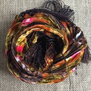 Lucky Brand Velvet Flower and Sarin Belt